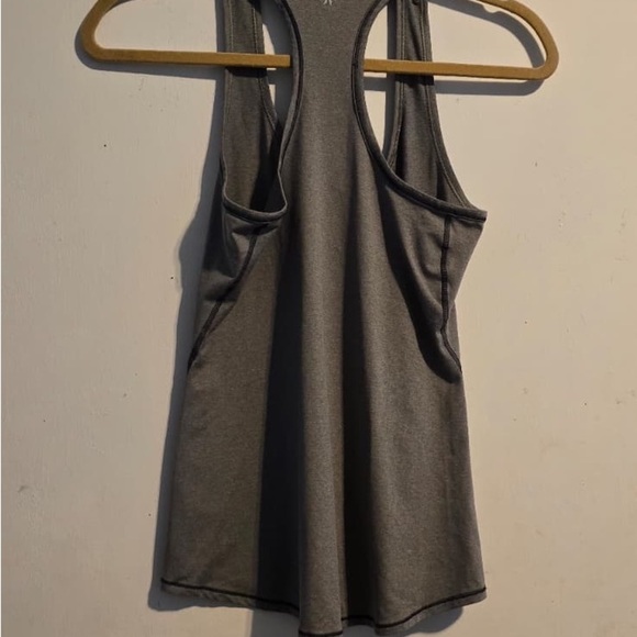 Athleta Charcoal Racerback Tank Top - Picture 5 of 10